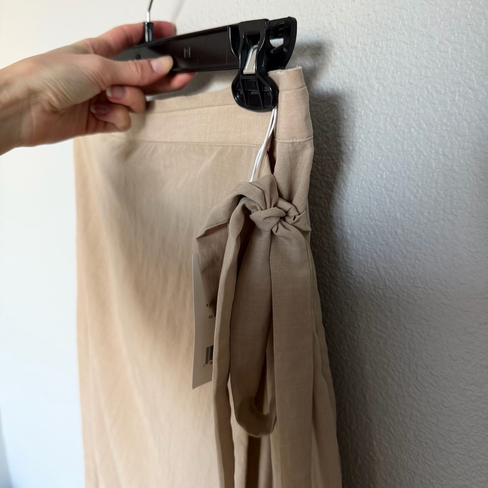 Vince Asymmetrical Beige Skirt - Picture 9 of 10